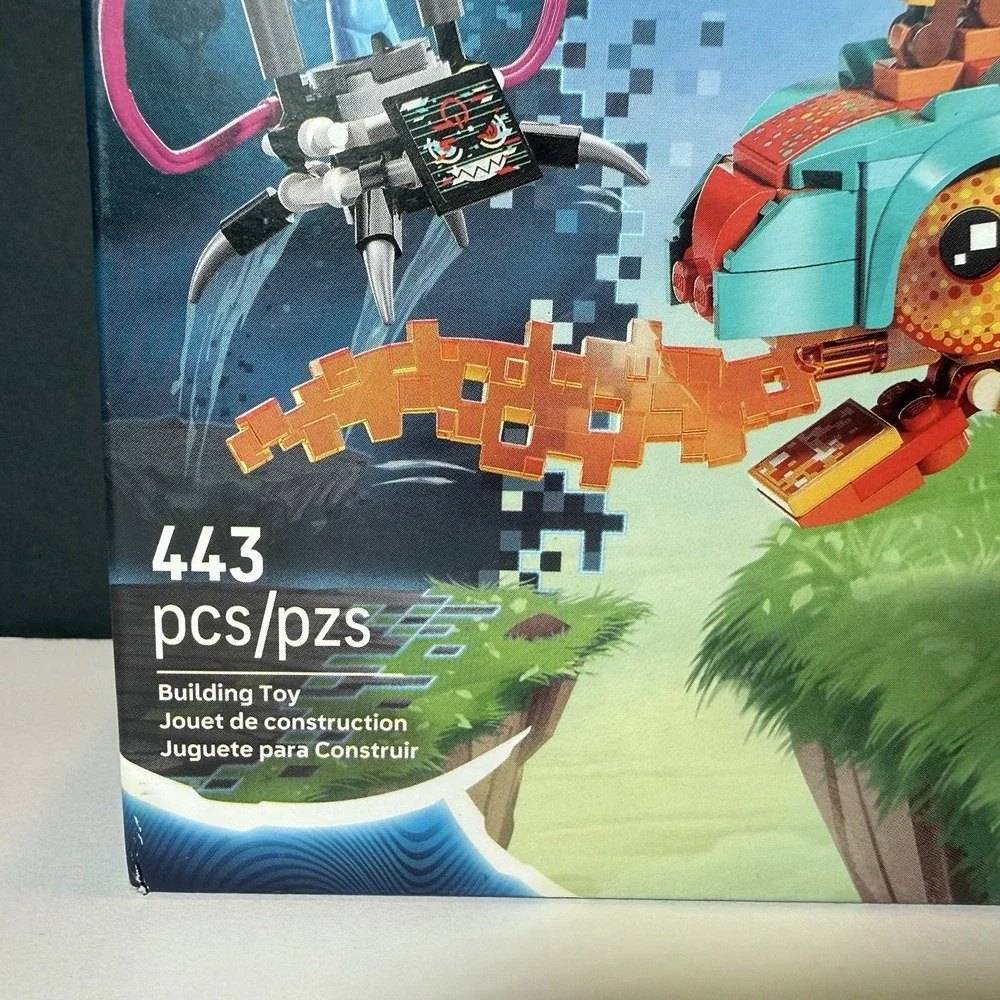 LEGO DREAMZzz 71492 Mateo's Fire Chameleon 2-in-1 Building Set 443pcs NEW Sealed